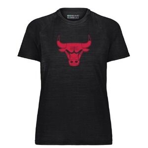 Holloway NBA Women's M Grey All-Pro Chicago Bulls T-Shirt ECO-Revive NWT